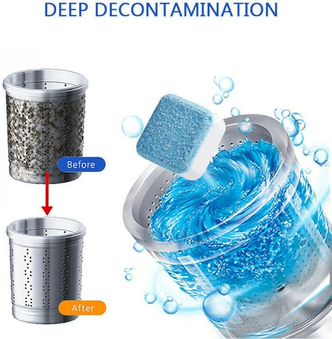 12 Pack Washing Machine Cleaner