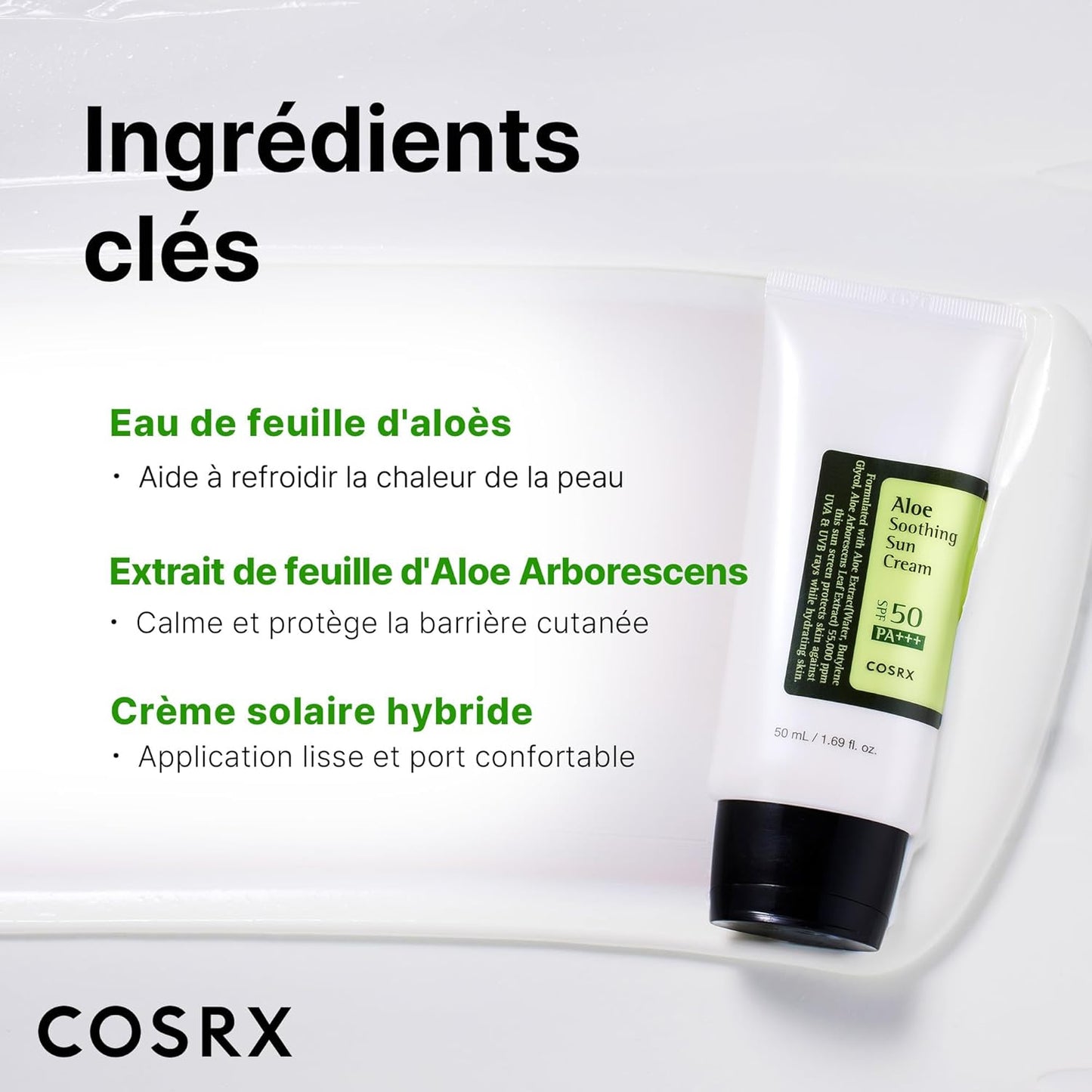 Cosrx Aloe Soothing Sun Cream Spf50 Pa+++ 50 ML